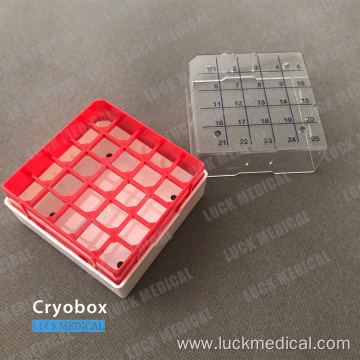 Cryobox for Cryovial Storage PC Plastic